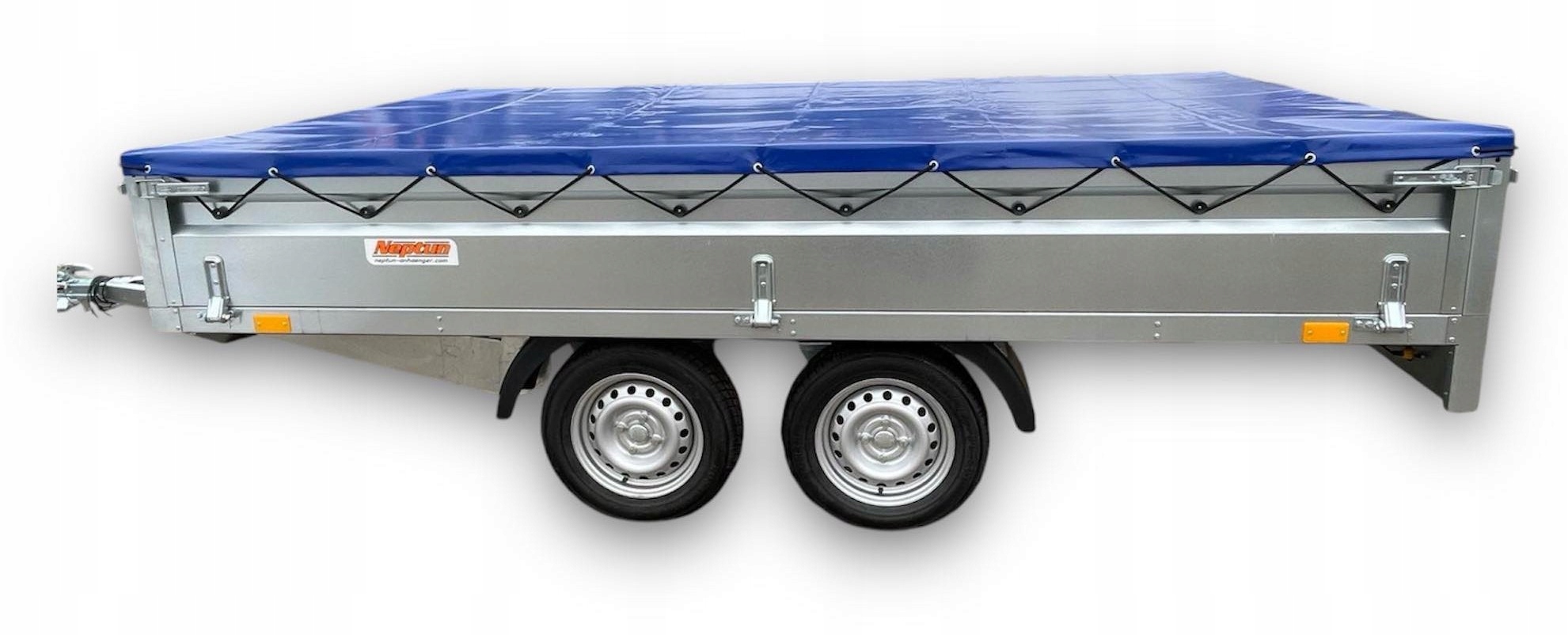 Plochá plachta pro přívěs Neptun 320 Kps Modrá 320x168 cm