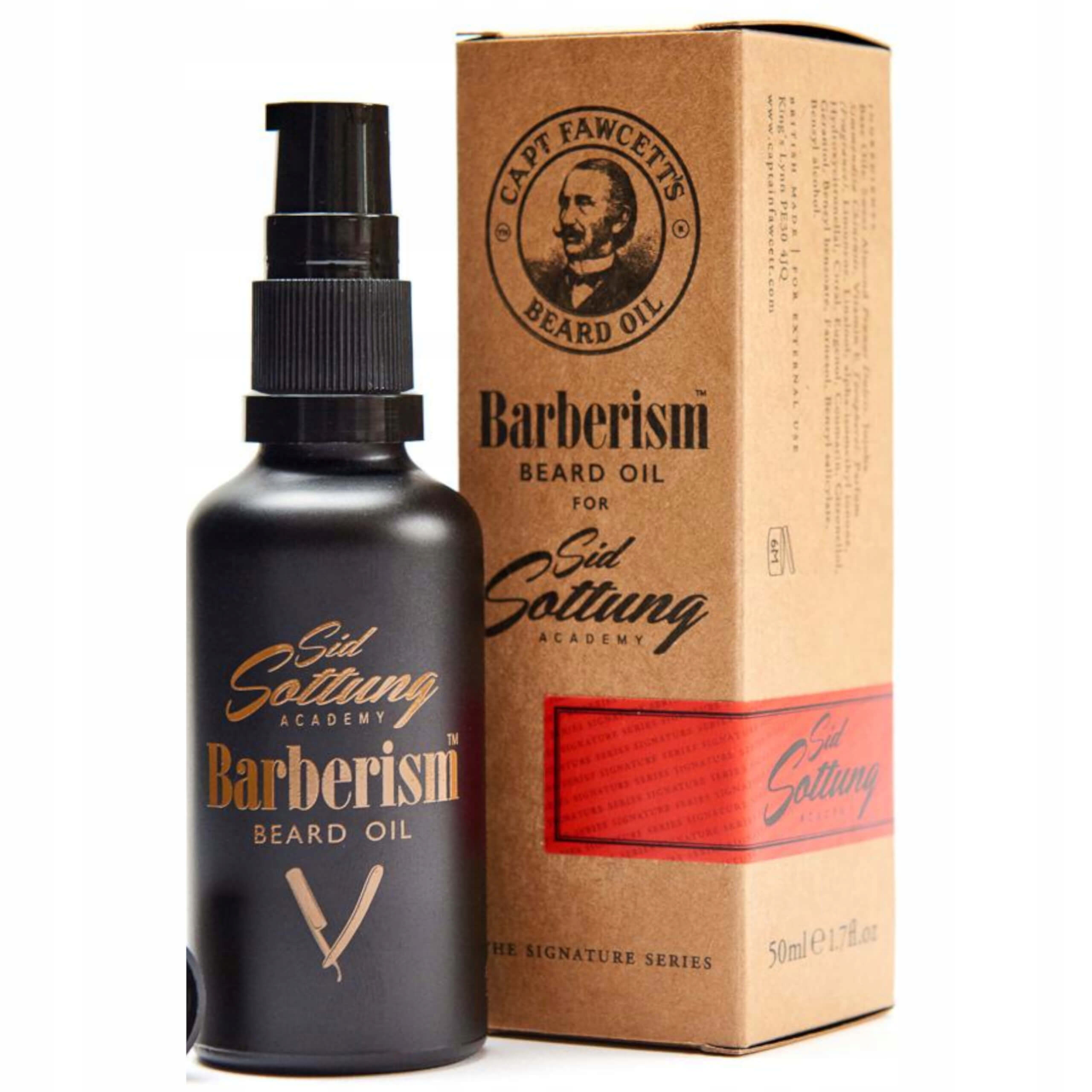 Captain Fawcett Barberism olej do brody 50 ml