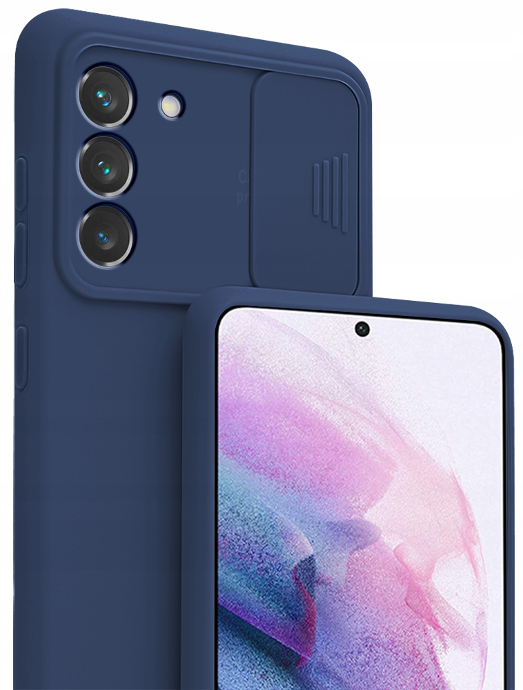 

Etui Silicone CamShield Szkło do Samsung S22