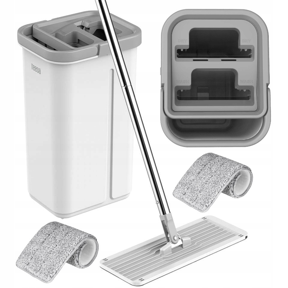 

Mop obrotowy dwukomorowy Teesa New Clean R13 5,7L