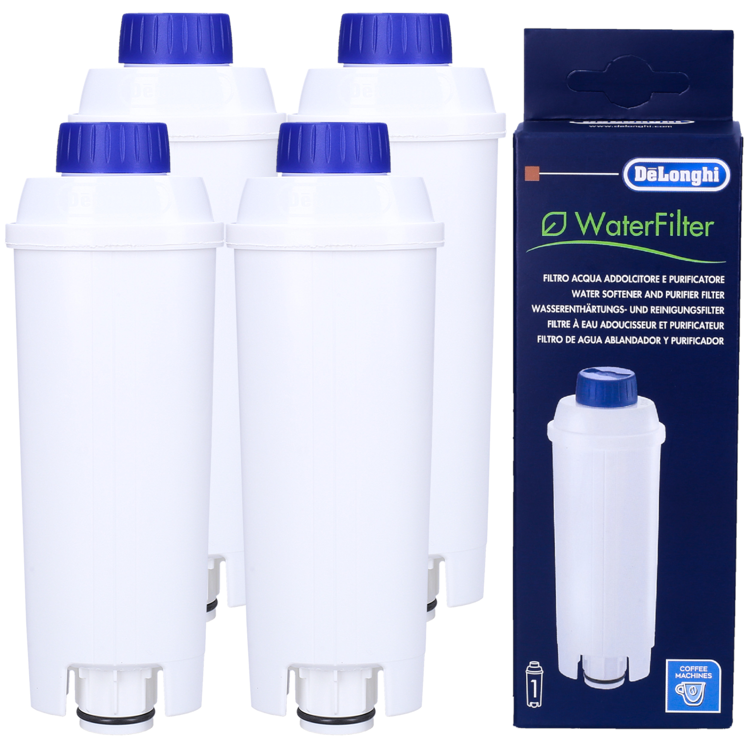

4x filtr wody DLSC002 ekspresu DeLonghi Dinamica