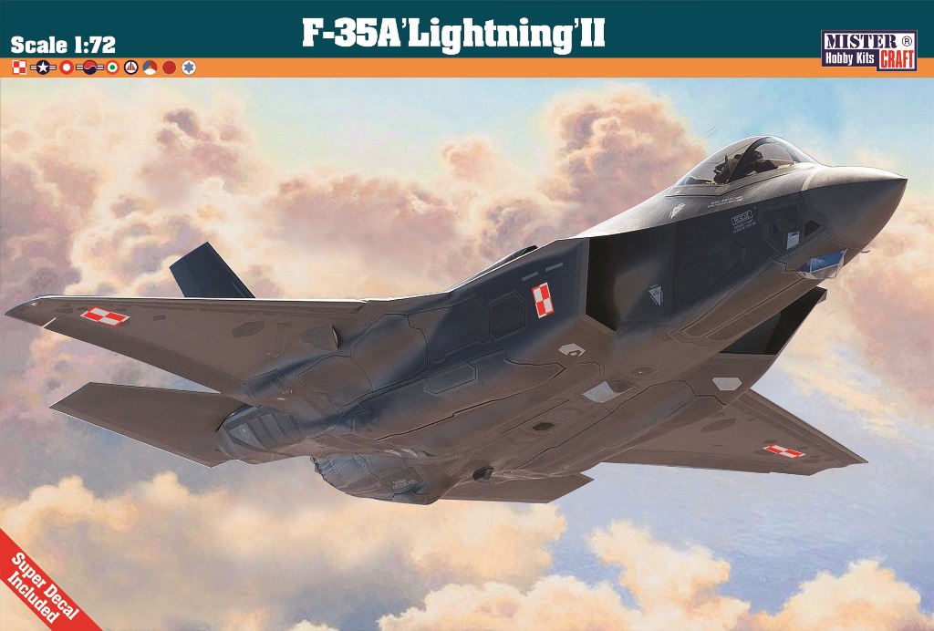 Mistercraft G-01 F-35A Lightning II Polský 1:72