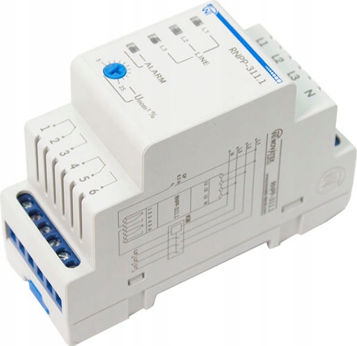 PRZEKAŹNIK NAPIĘCIOWY NAPIĘCIA 3-FAZ RNPP-311.1 Marka inna