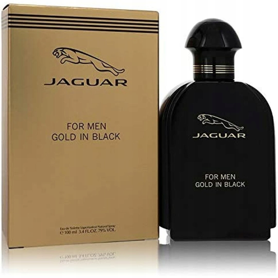 Parfém pro muže Jaguar Edt Gold v černém provedení 100 ml