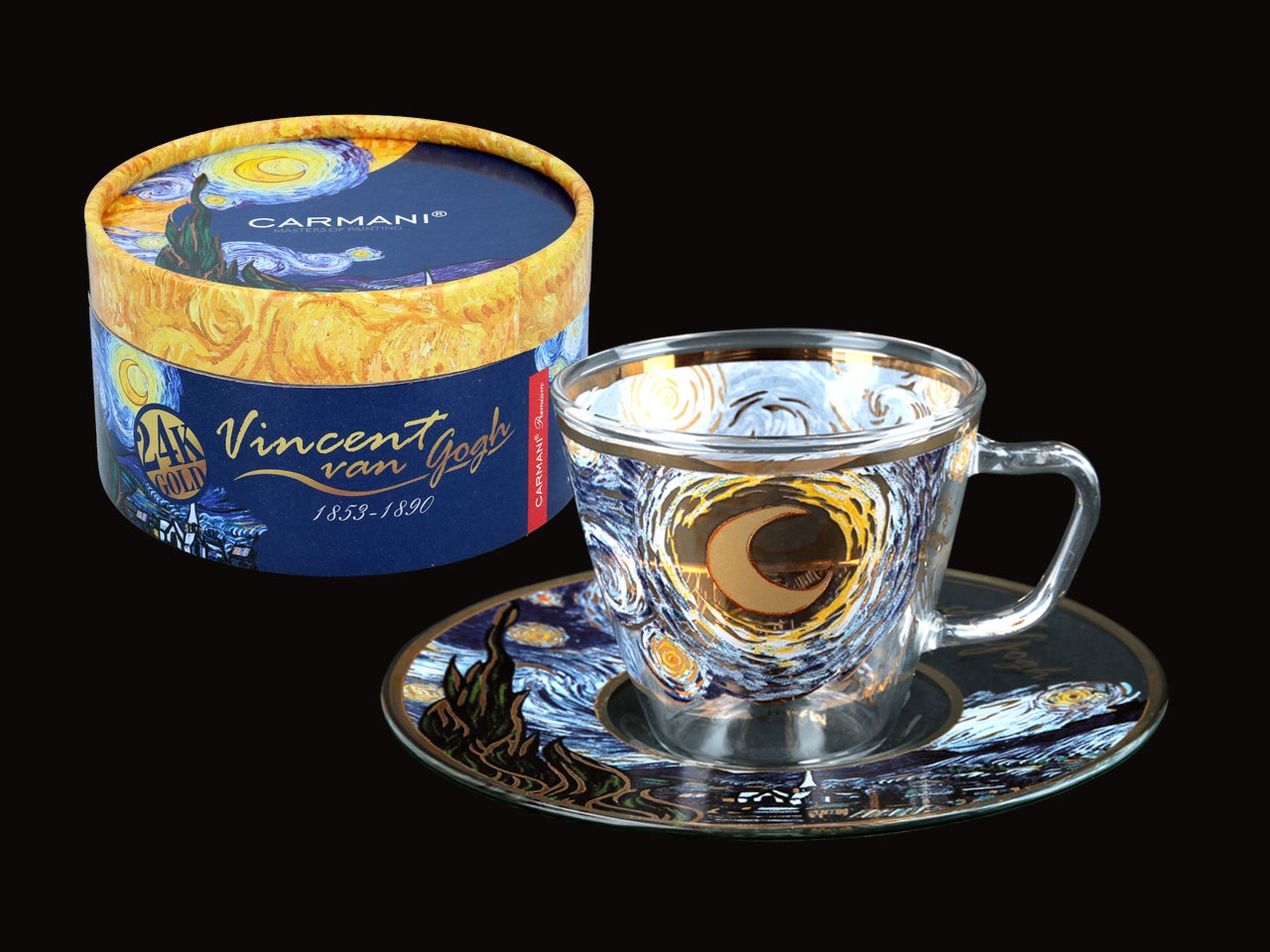 

Filiżanka espresso - V. Van Gogh. Gwiaździsta noc