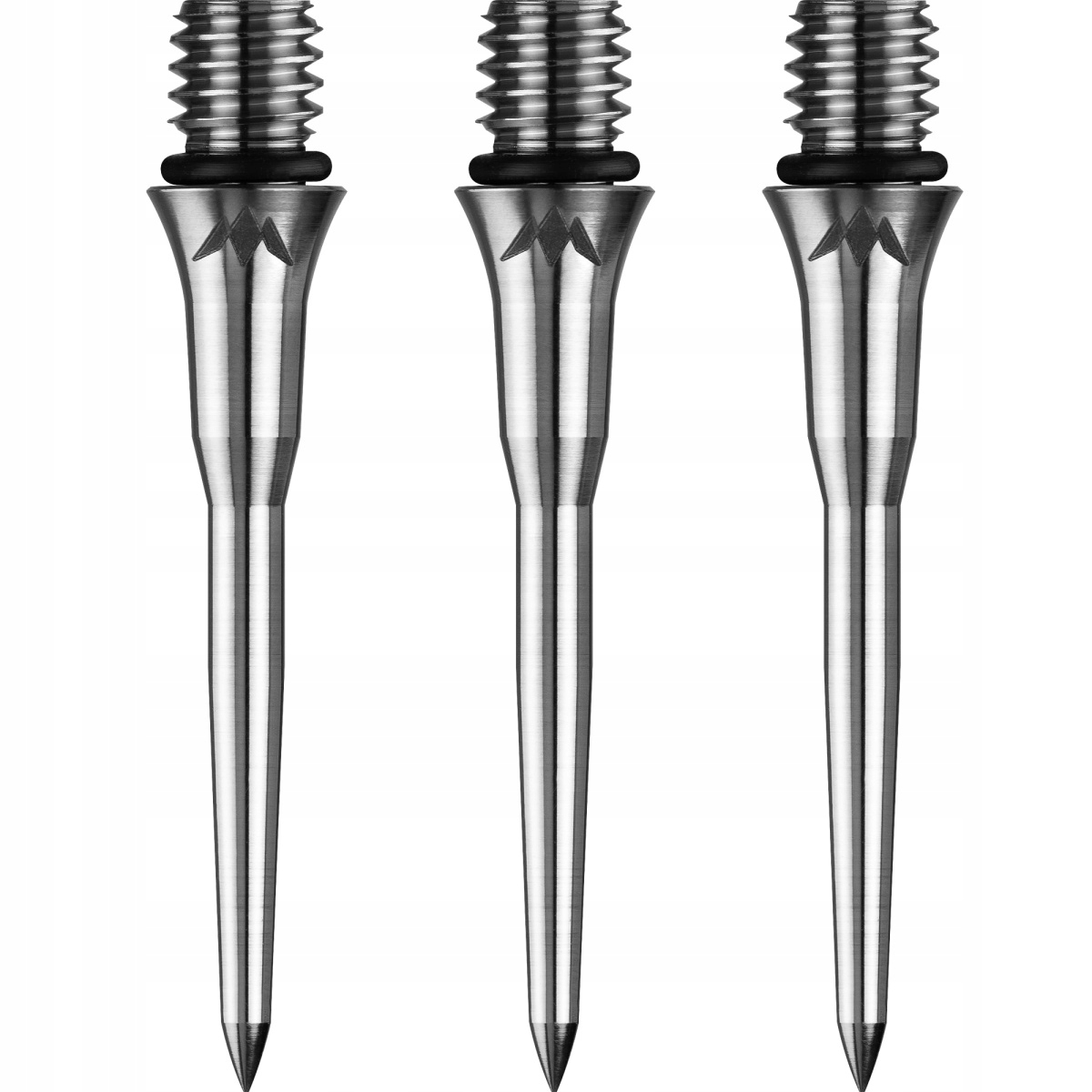 Końcówki metalowe Tytan Pro Smooth Silver 26 mm