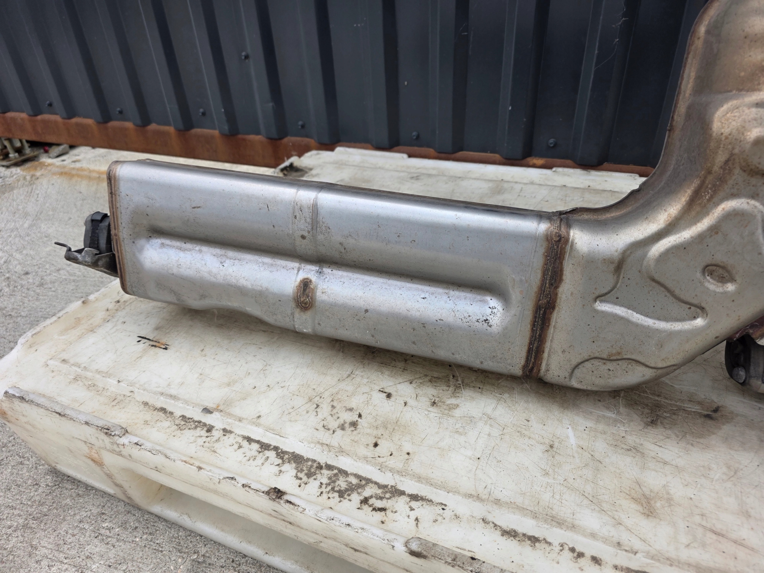 muffler, exhaust complete AUDI A6 C8 A7 C8 3.0 TDI 4K0253611AD original !!!