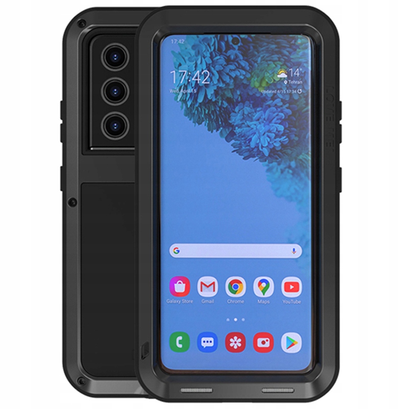 

Etui do Galaxy S21 Ultra, case, Love Mei Powerful