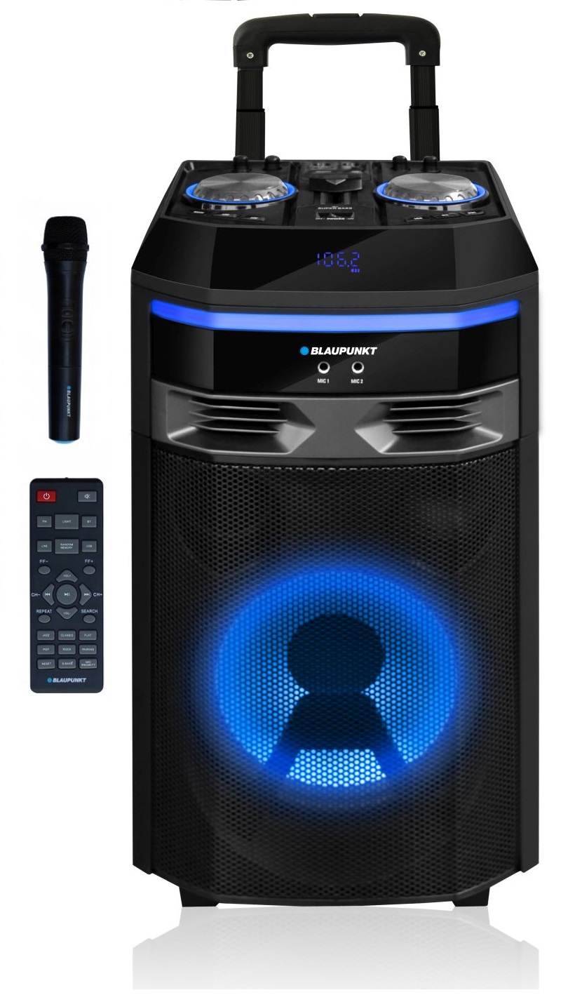

Kolumna Power Audio Karaoke Mikrofon Blaupunkt PS6