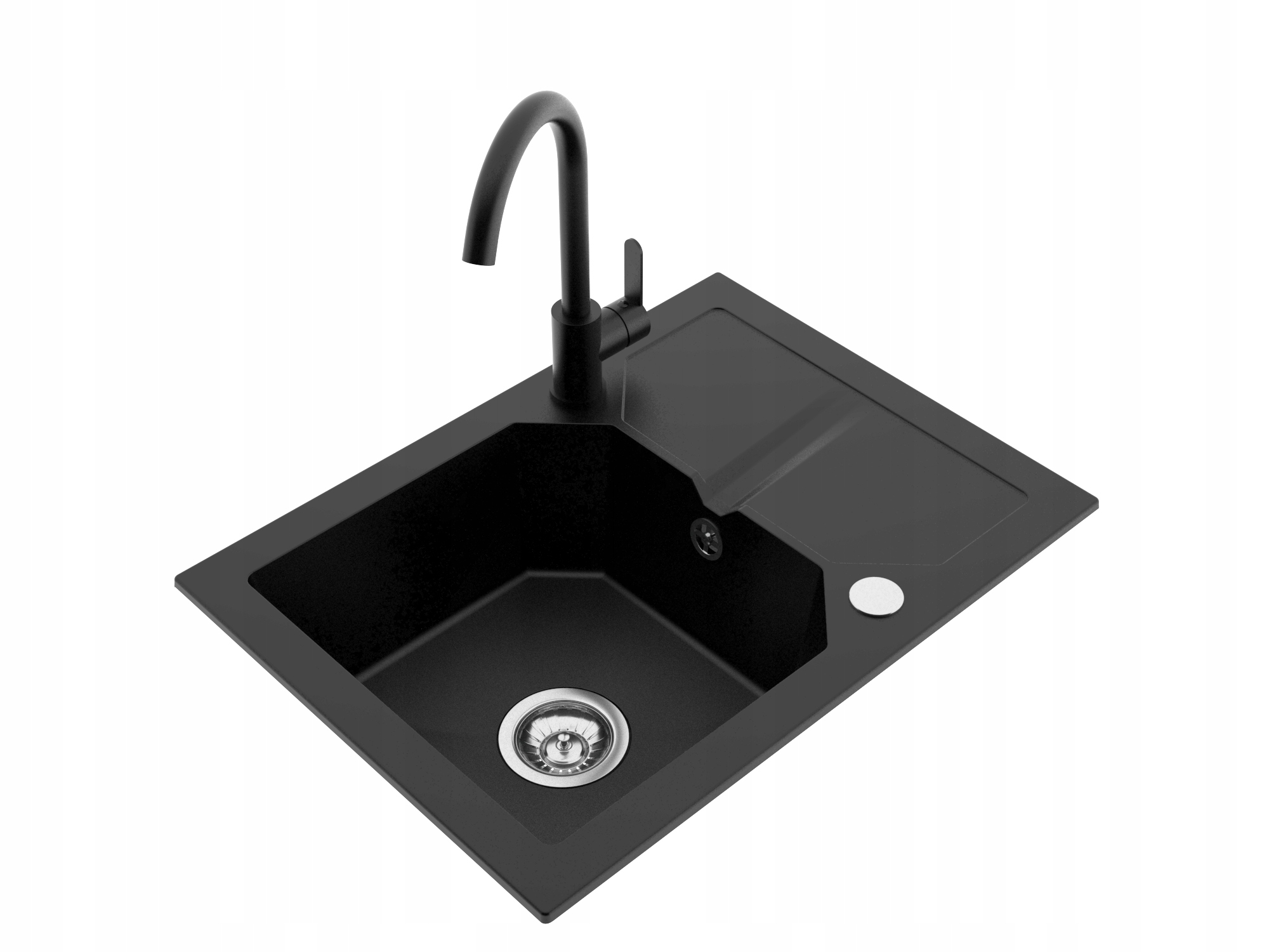 Granitový Jednokomorový Drez Kenzo Sada Sifón Batéria