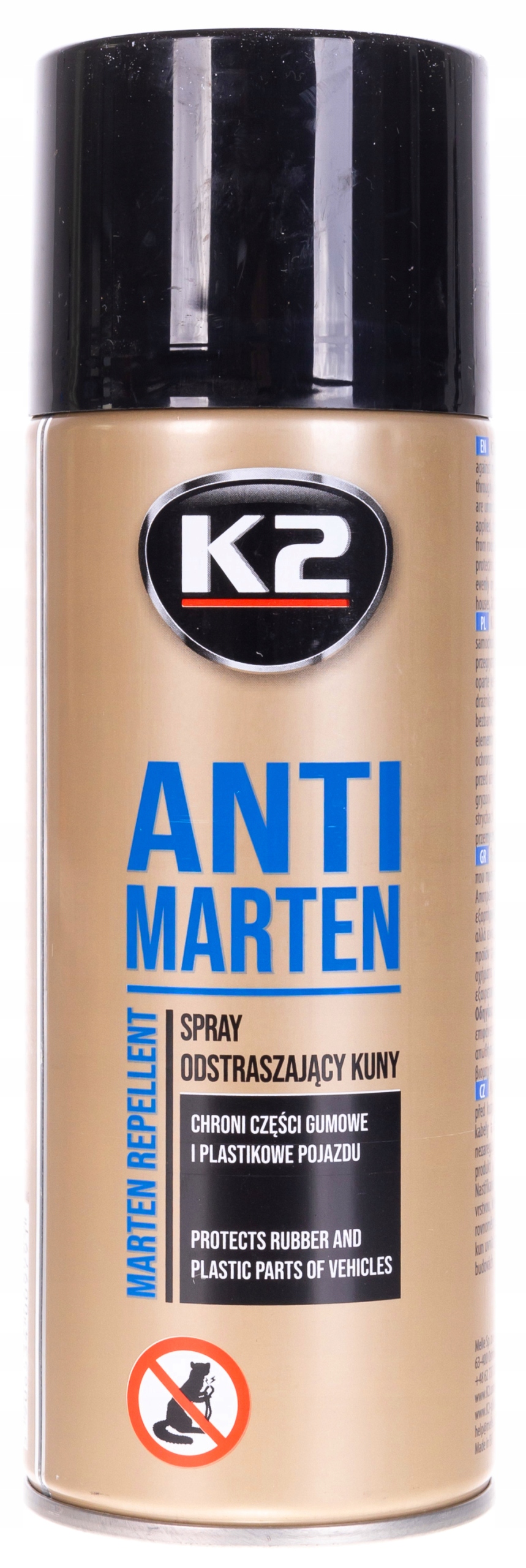 K2 ANTI MARTEN ODPUDZOVAČ HLODAVCOV - KUNY - 400ML