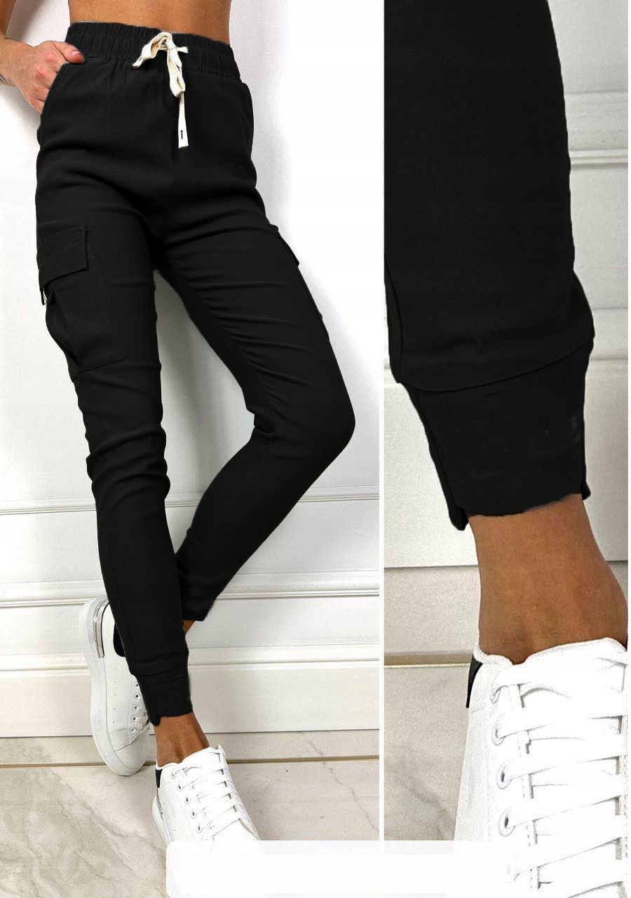 Bojówki Mega Elastyczne Wysoki Stan FB15 C r.S/M Marka inna