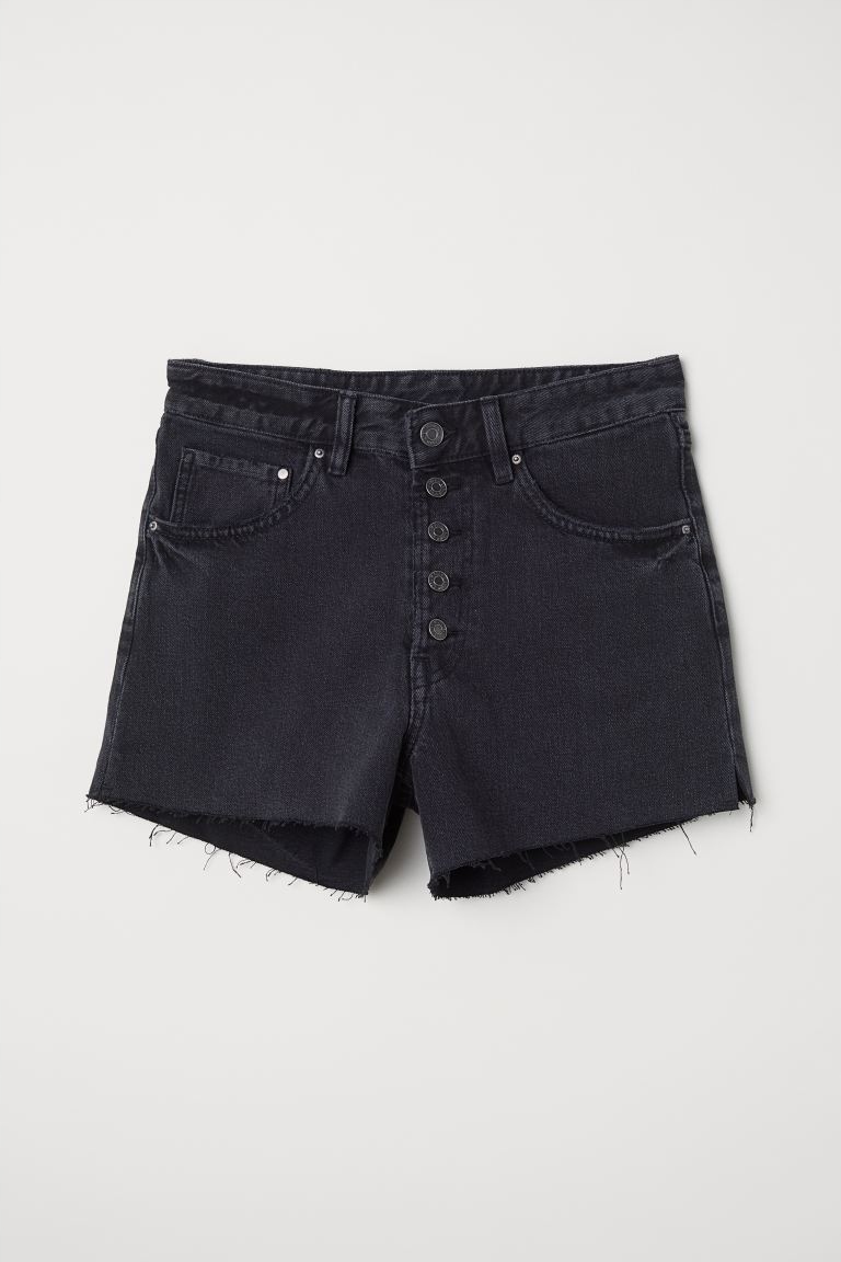 

high szorty dżinsowe spodenki H&m 36 S E57