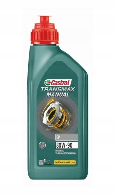 OLEJ CASTROL MANUAL EP 80W-90 1L do przekładni API GL4 ZF TE ML 02B 17A ...