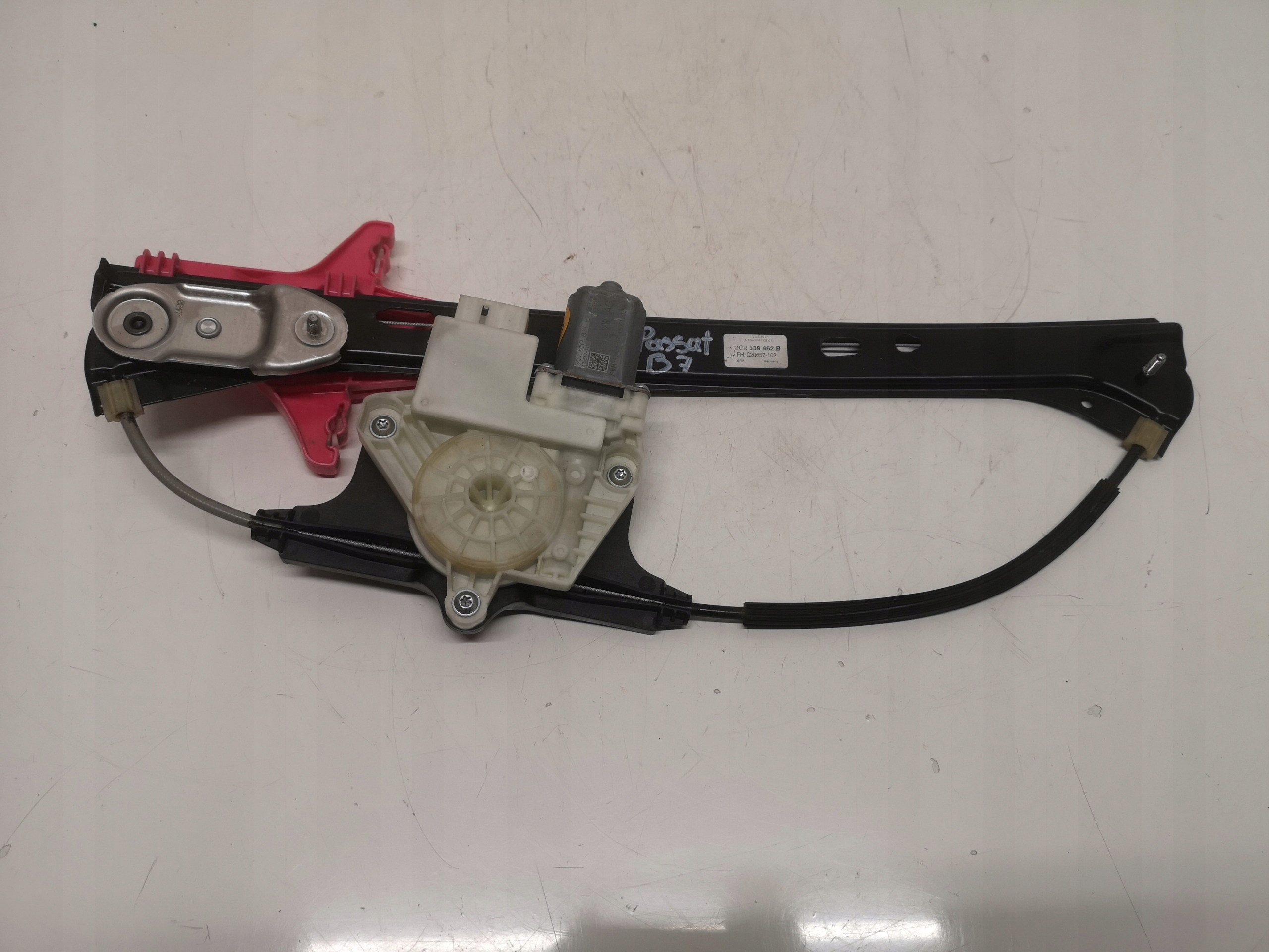 VW PASSAT B8 14- KOMBI MECHANIZM SZYBY PRAWY TYLNY