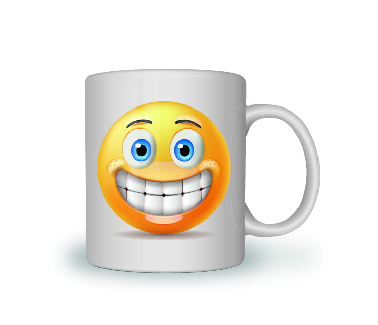 

Kubek emotikona smile