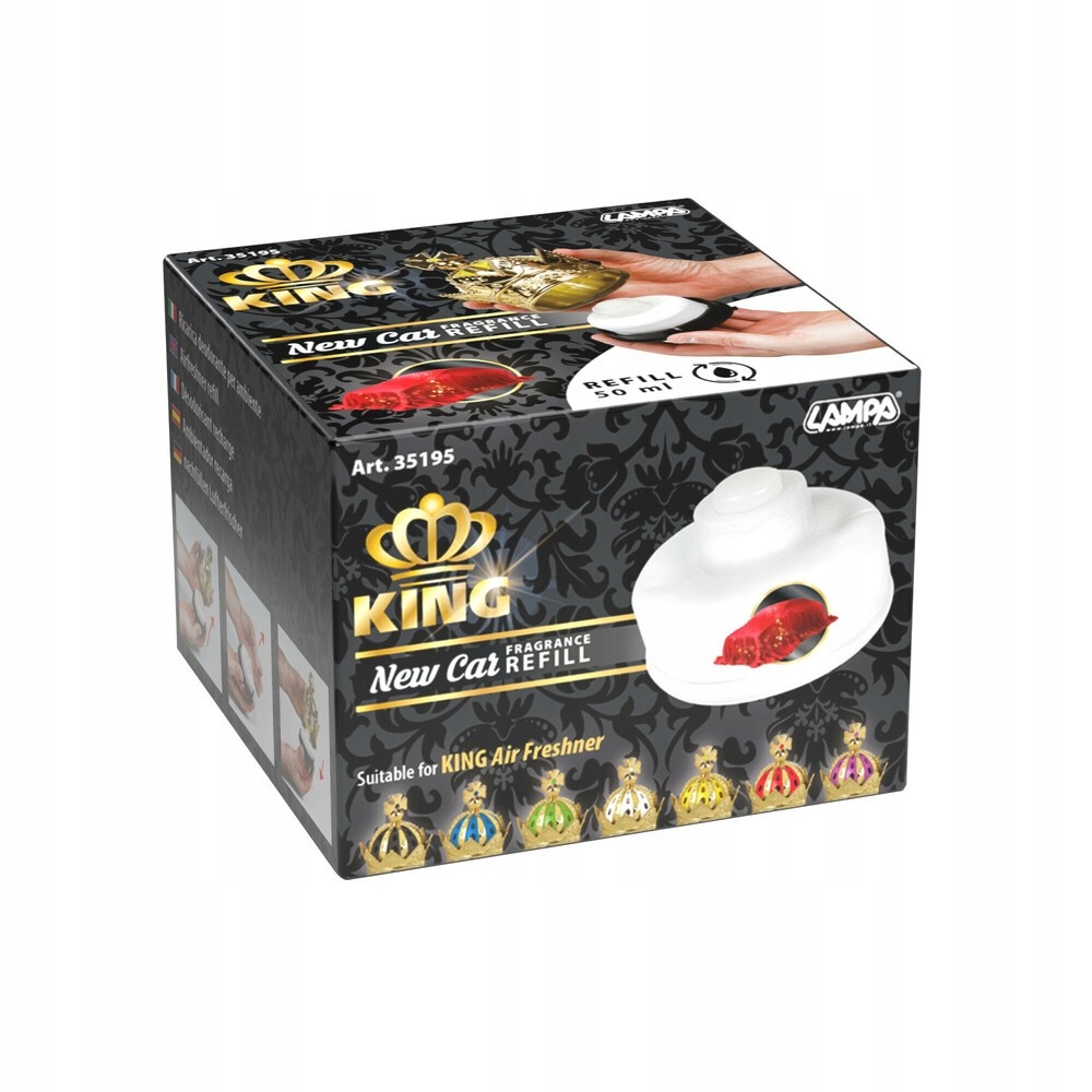 Wkład Zapach King do zapachu New Car zapas