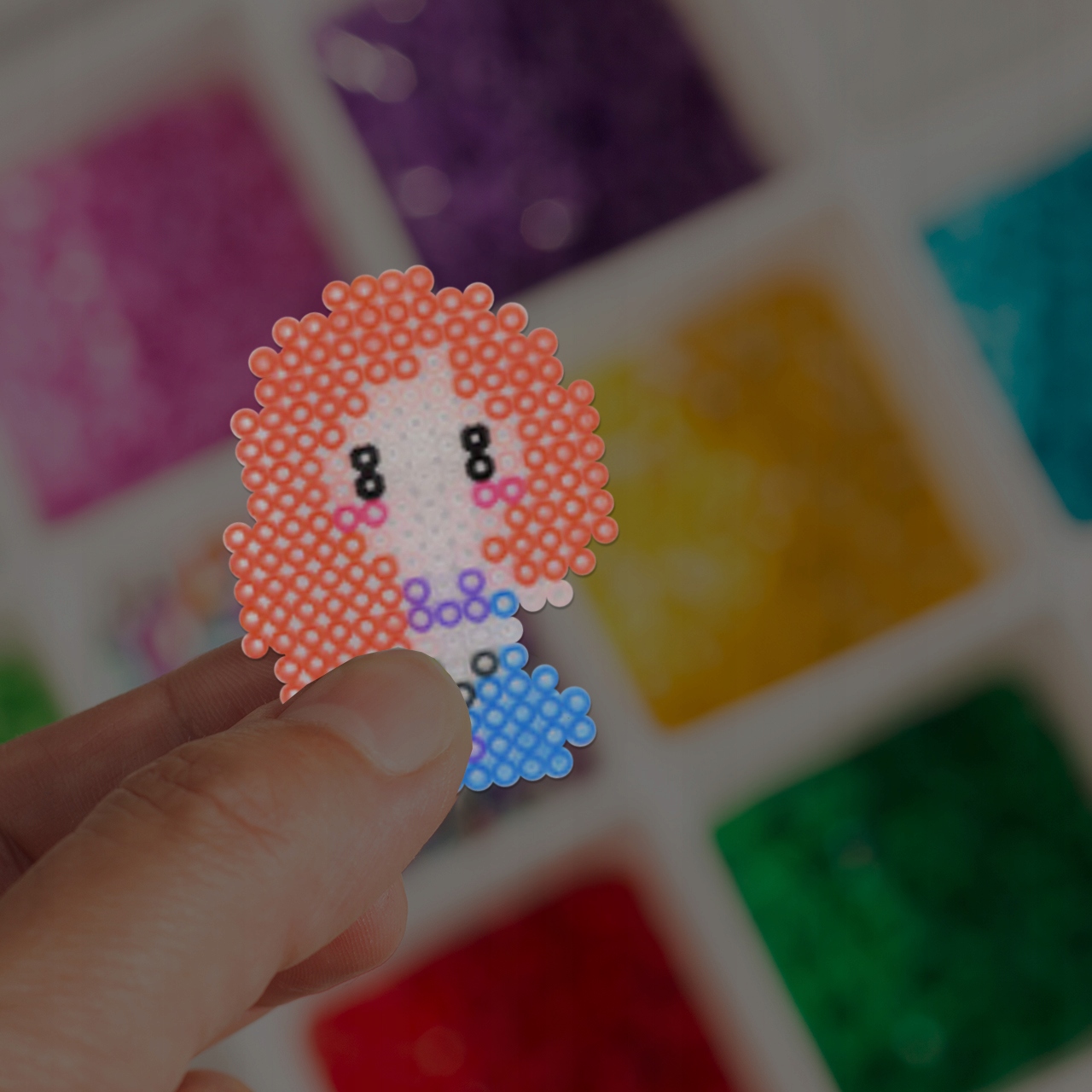 KORALIKI DO PRASOWANIA 7500 SZT NEONOWE ŚWIECĄ W CIEMNOŚCI SZABLONY Kod producenta 110923