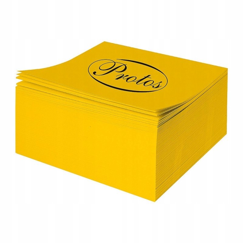 

Kostka Papierowa Nieklejona Origami Notes Żółty Pr