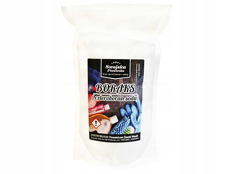 

Czteroboran Sodu Dziesięciowodny Boraks 1Kg