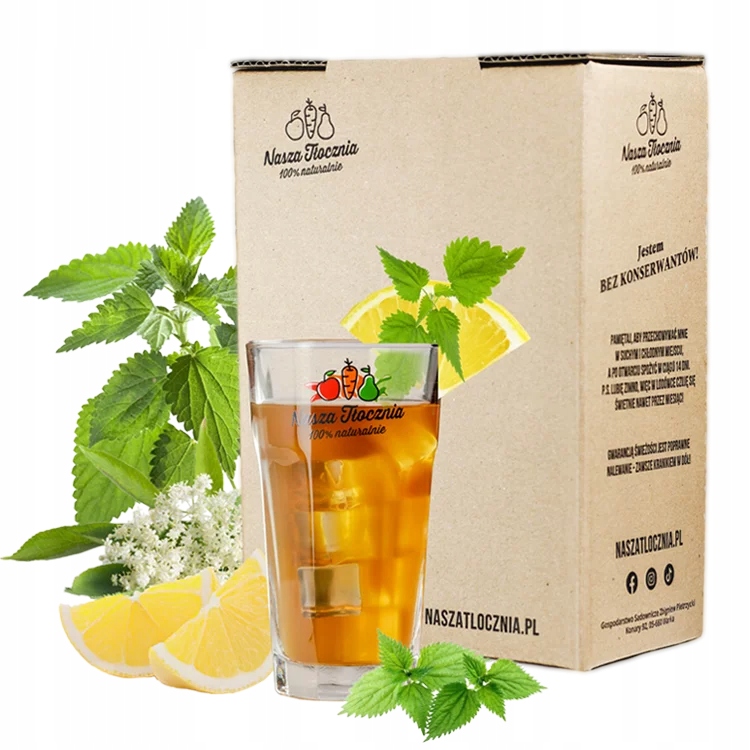 Levně Limonáda Fit podpůrná Kopřiva & Květy černého bezu prémiové složení 5L