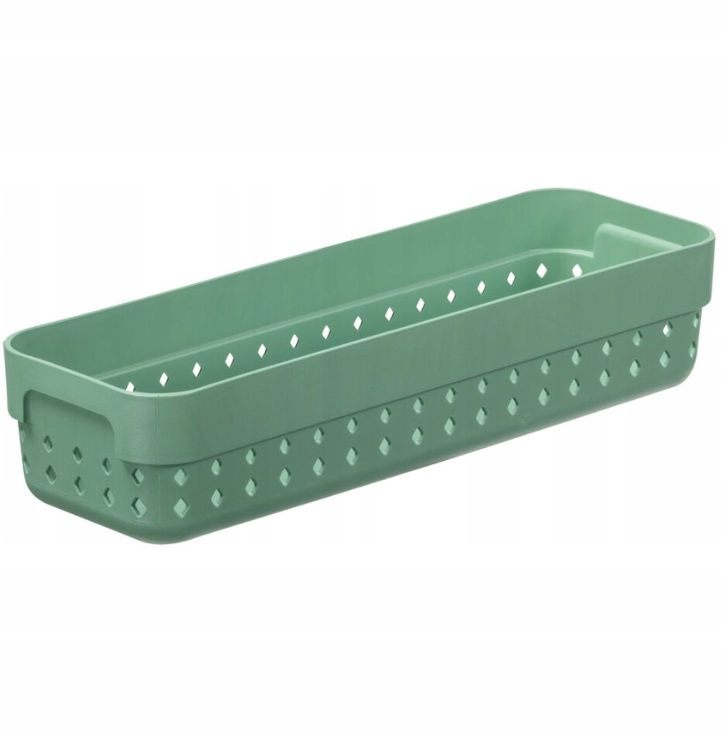 KOSZYK KOSZ DO PRZECHOWYWANIA ORGANIZER SEOUL ZIELONY 23,8x7,8x5CM