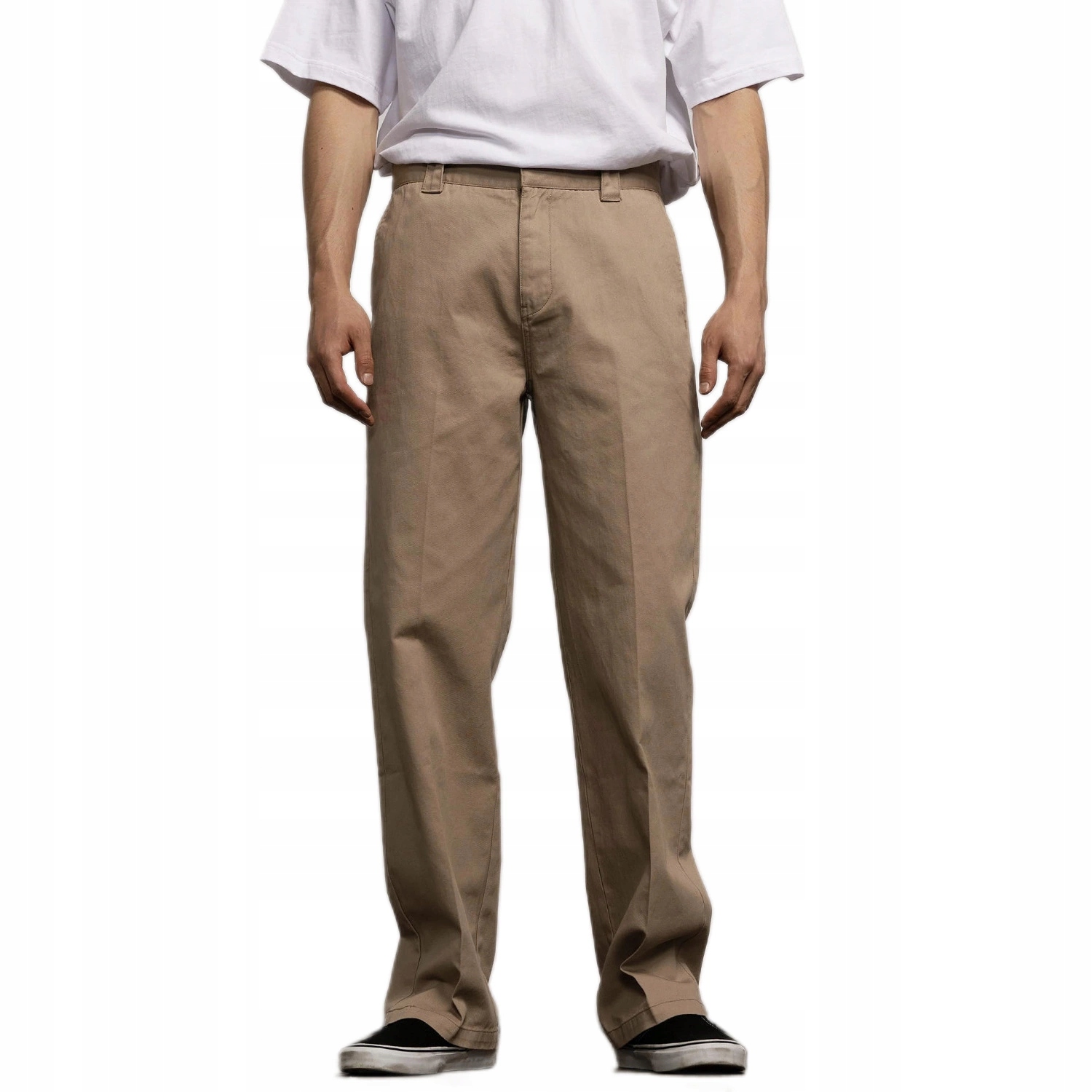 Klasické pánské kalhoty Santa Cruz, jednoduché, hnědé, W32