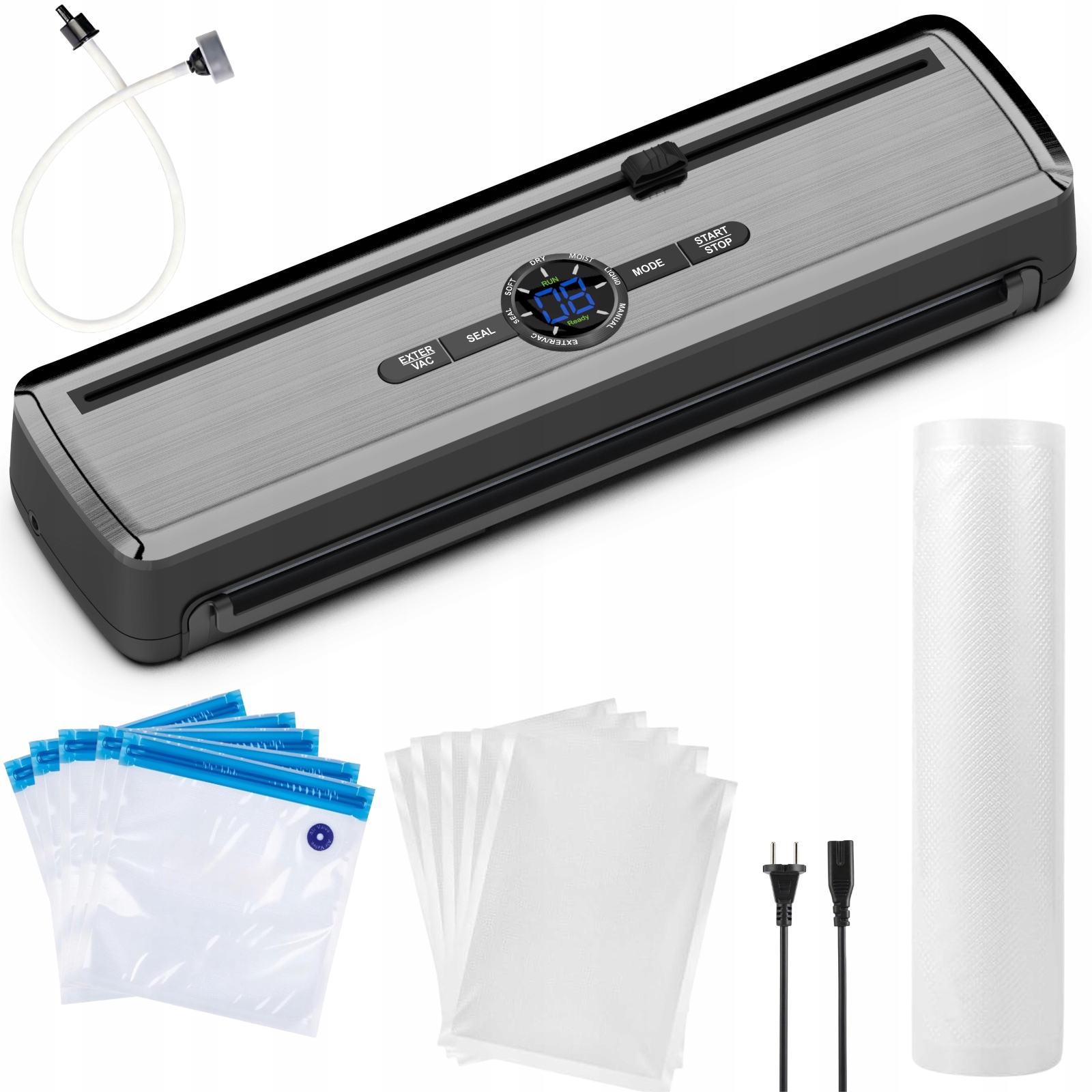 Automatická Balička Potravin S Vakuovým Uzávěrem A Sáčky 7 v 1