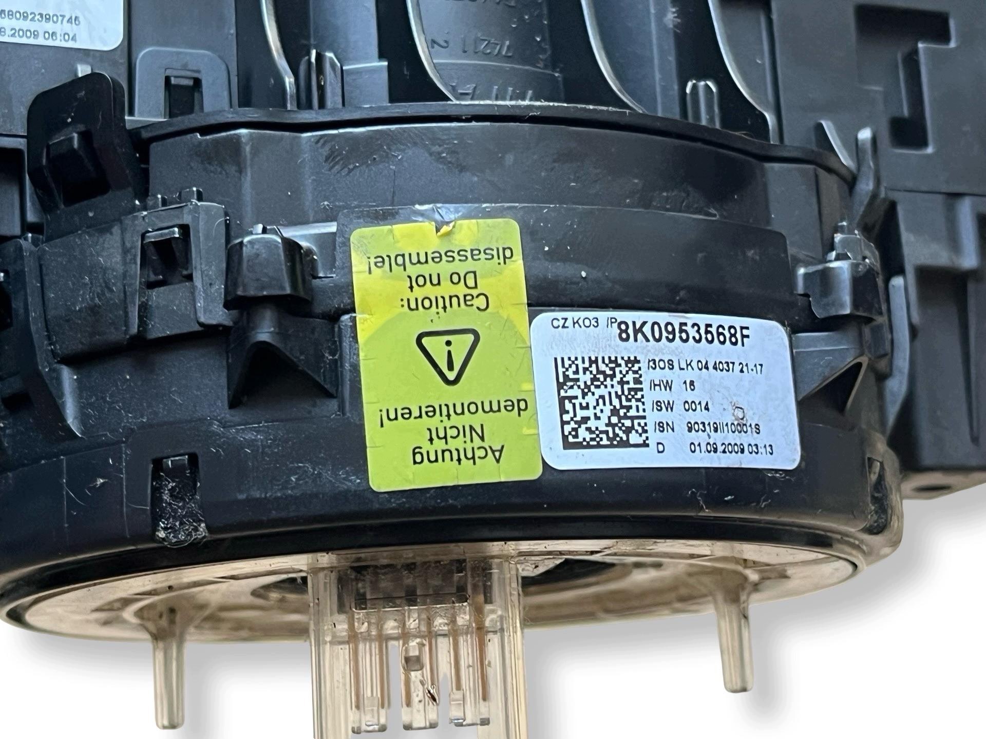 DEVIO LUCI TERGICRISTALLO TERGI Audi A4 B8 2009 8K0953502BD