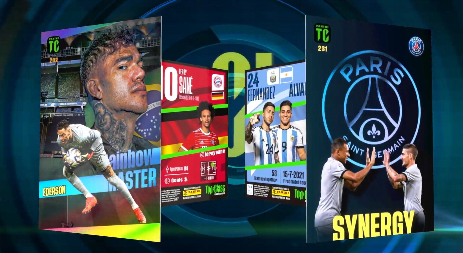 KARTY PIŁKARSKIE SUPER ZESTAW TOP CLASS 2023 ALBUM + 5x SASZETKA 40 KART Numer czasopisma 1