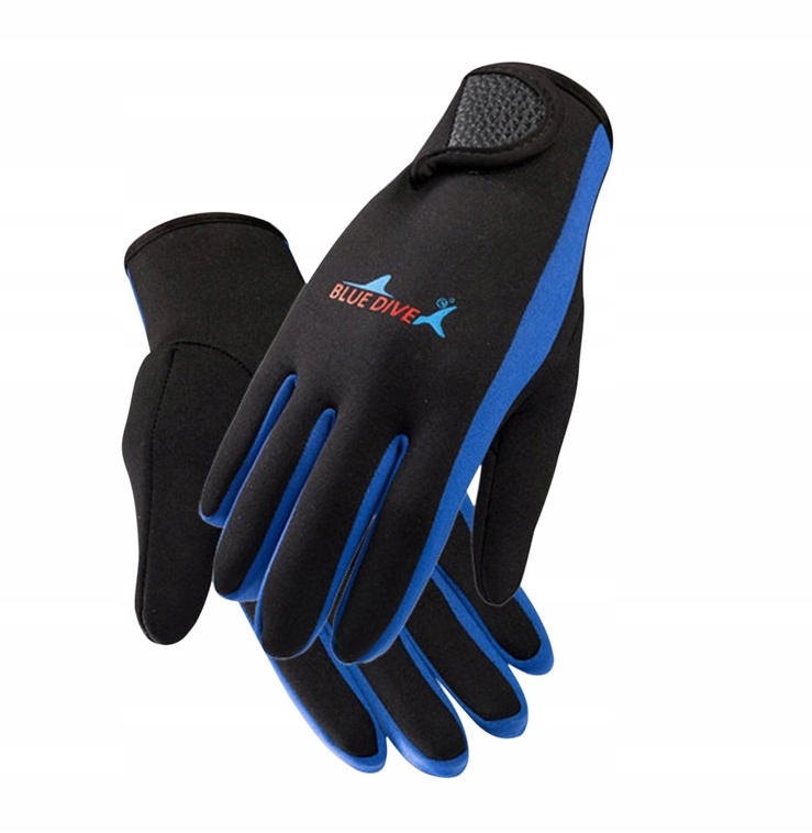 RĘKAWICE DO MORSOWANIA ROZ S M L NEOPRENOWE 3MM NA RZEP Marka inna