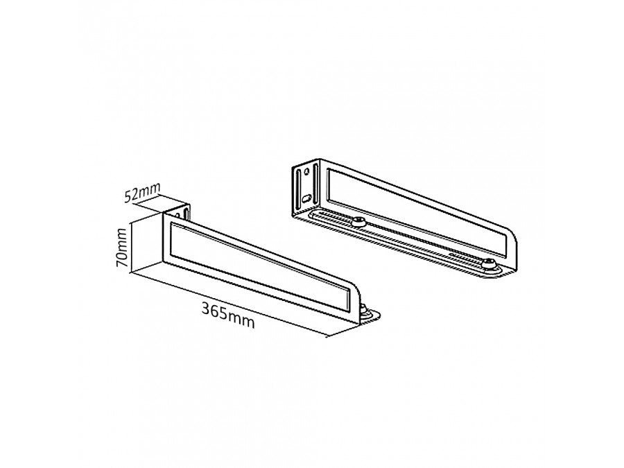 Uchwyty pod Mikrofalówkę Drukarkę AV Tuner Dekoder Model 58734