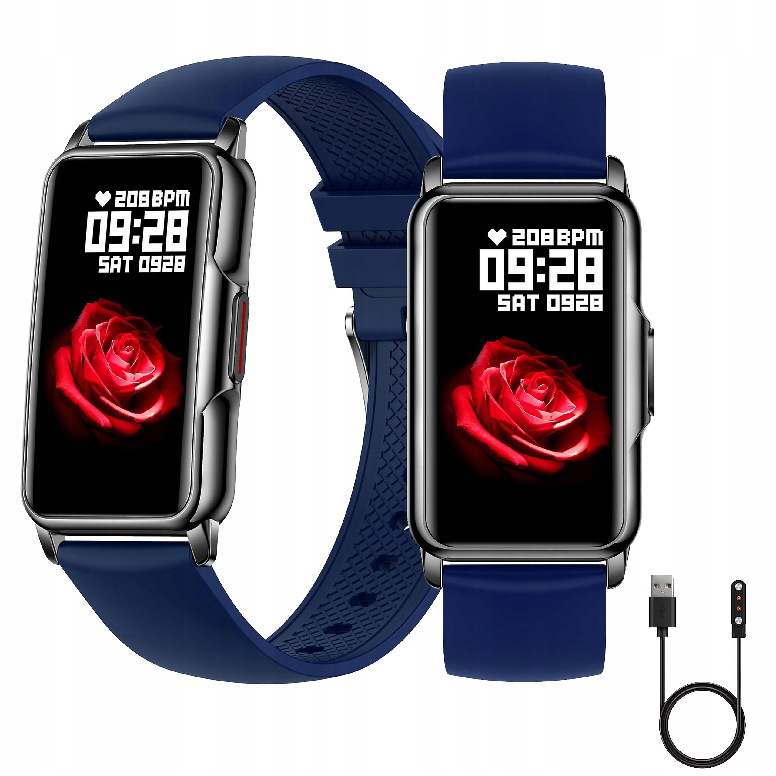 SMARTWATCH ZEGAREK SPORTOWY SMARTBAND AMOLED PULS OPASKA PRO SPORT FIT SMS Długość paska/bransolety 26 cm