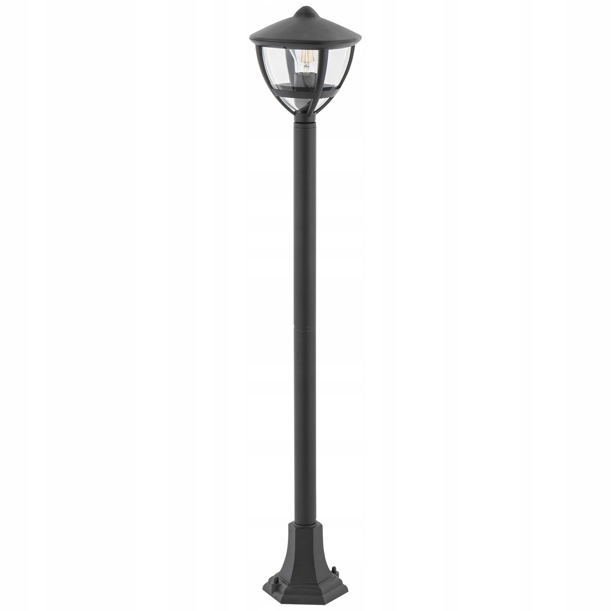 Stojacia lampa s stĺpikom čierna, moderná Nowodvorski
