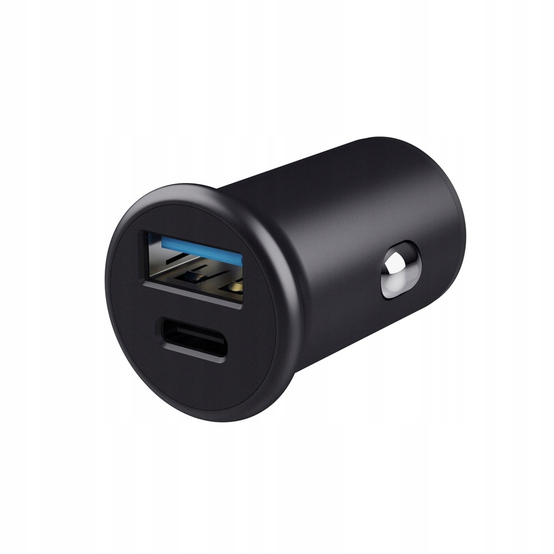 Ładowarka Samochodowa Trust Maxo 38W Pd z Podwójnym Wyjściem Usb
