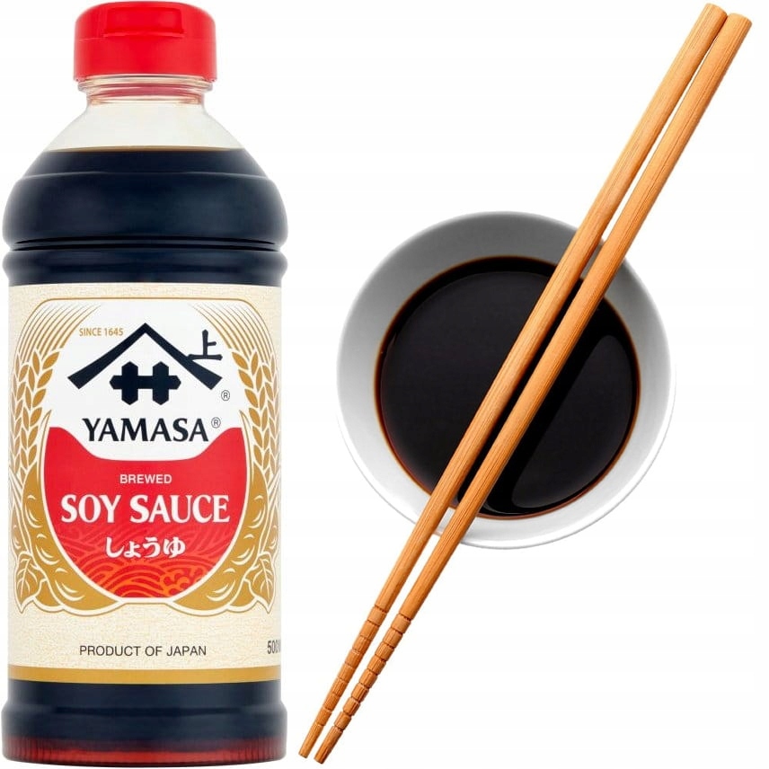 

Sos Sojowy Do Sushi Japoński Oryginał 500ml Yamasa