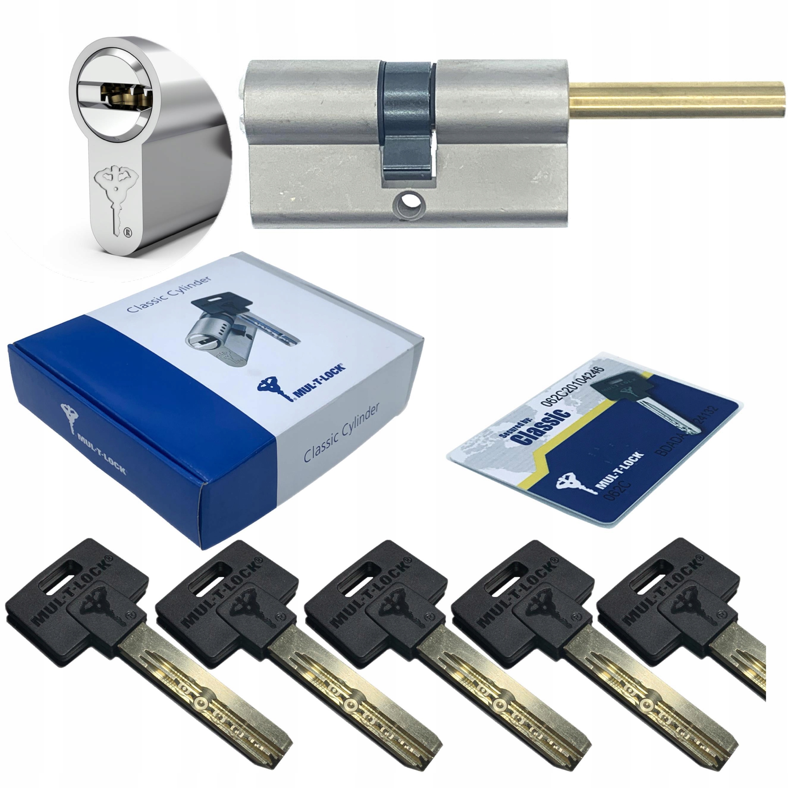 Wkładka Mul-t-lock Do Drzwi Dierre 31/31 41