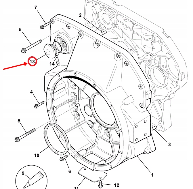 ЗАГЛУШКА КРЕПЛЕНИЯ ТНВД JCB 320/05183