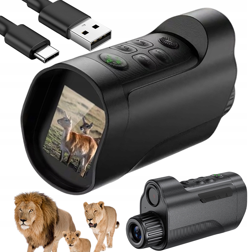 Noční vidění Noční brýle Lovecký noční vidění Multifunkční pro kempování