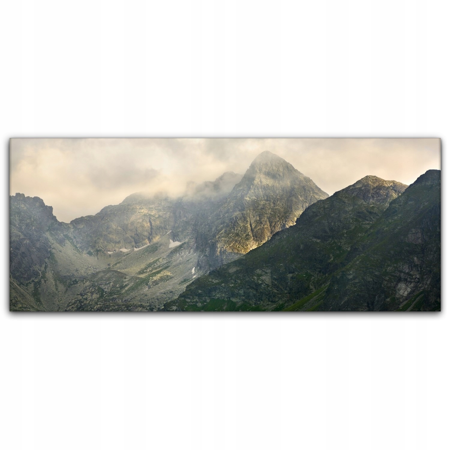 

Canvas na ramie ścienny 125x50 Mgła Góry Krajobraz