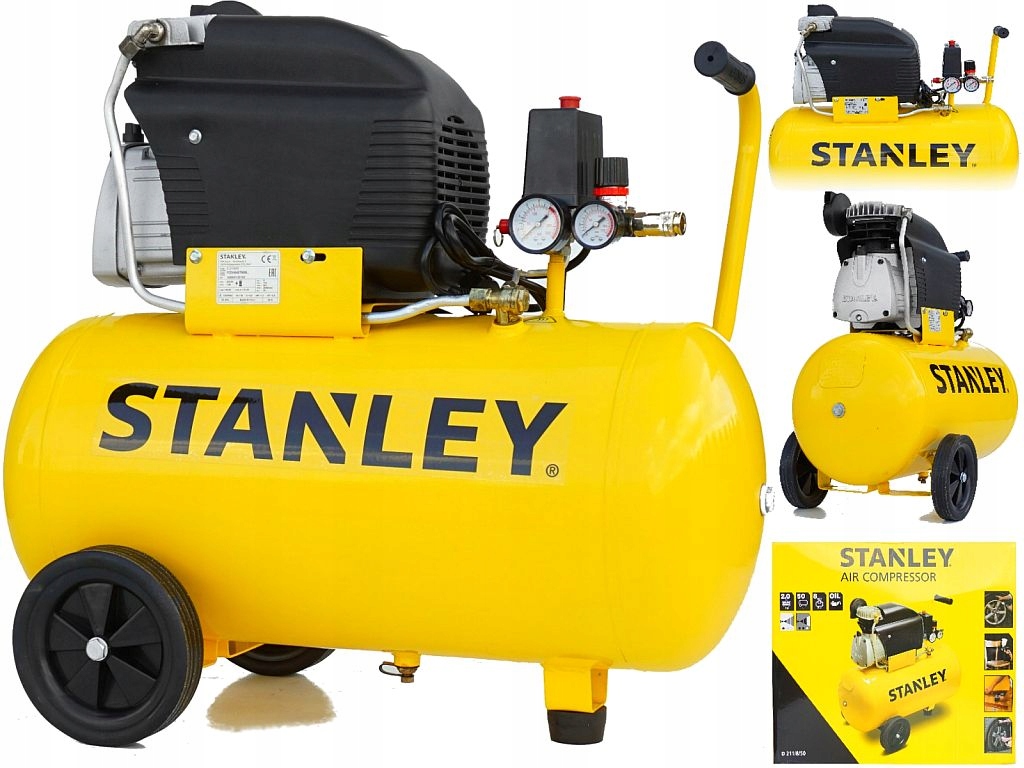 

Stanley sprężarka Kompresor Olejowy 50L 8bar