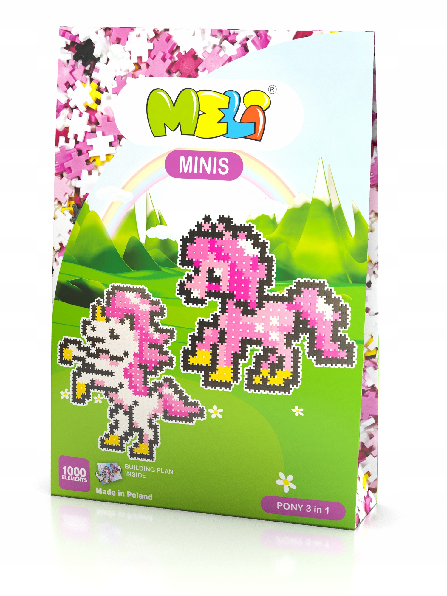 

Meli Minis Pony 3in1 Thematic Plan Budowy 50322