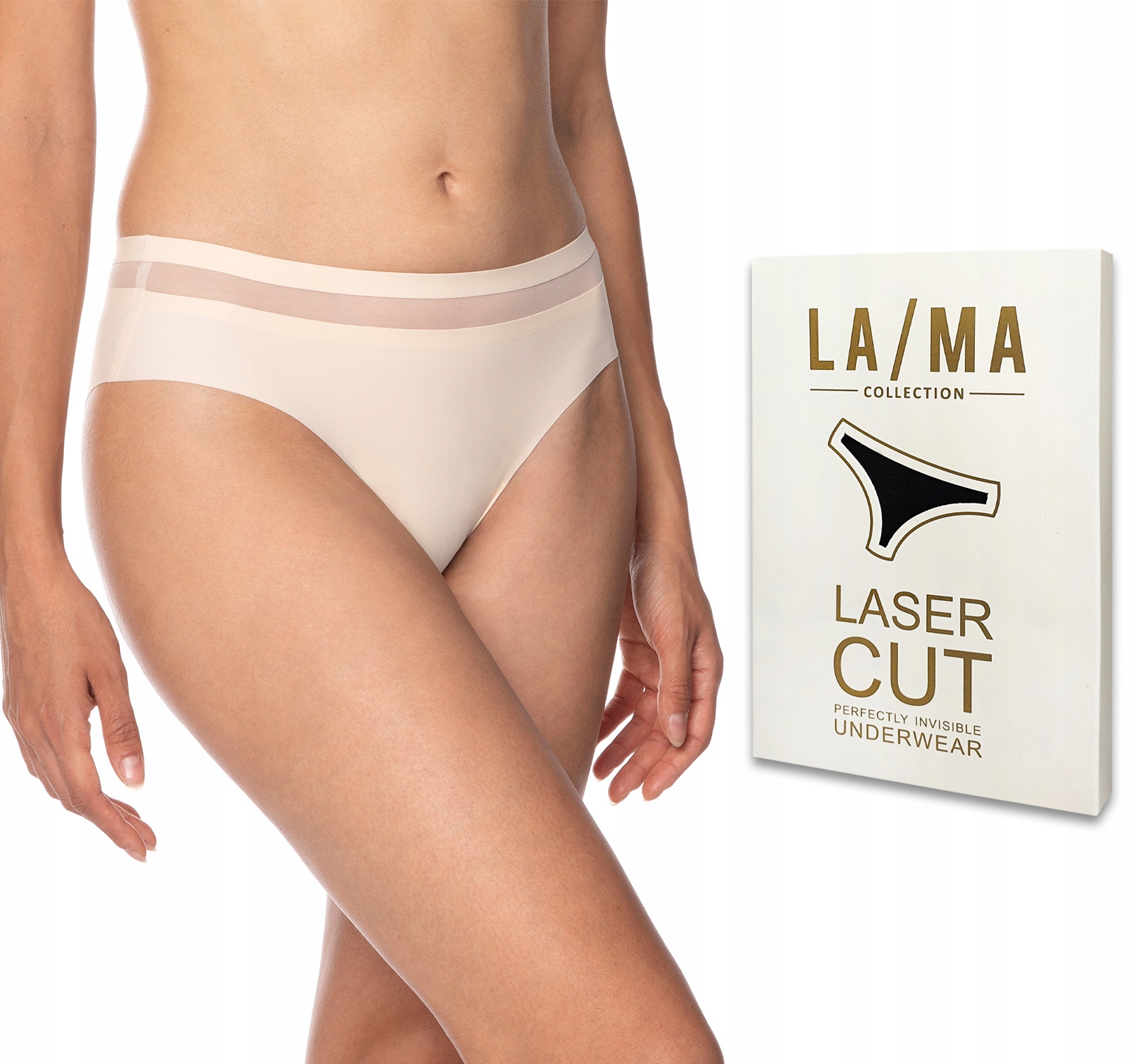 

Majtki damskie Figi Laserowe Lama 5012BI-06 S