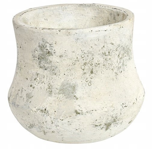 DONICZKA DONICA OSŁONKA BETONOWA KREMOWA OKRĄGŁA S