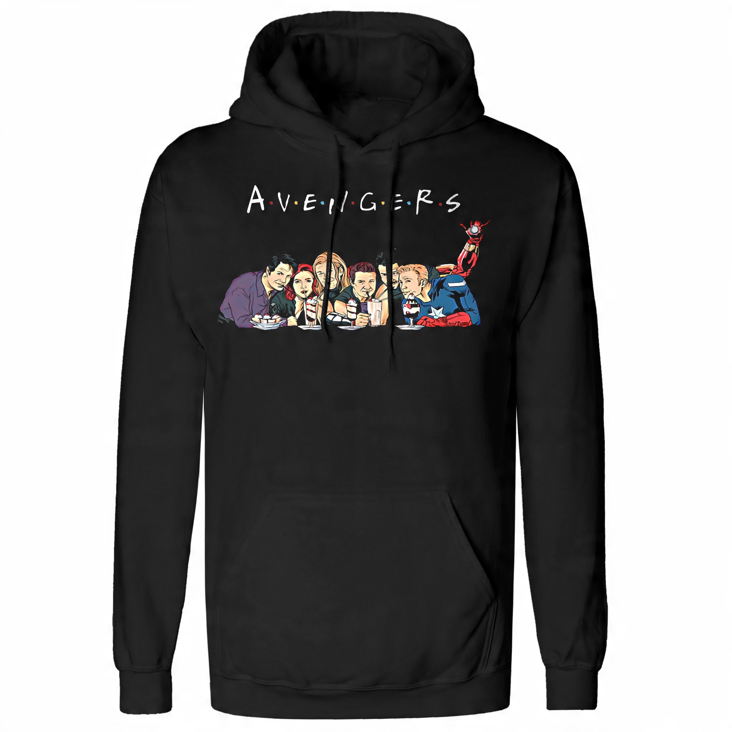 

Bluza Damska Z Kapturem Avengers Friends Rozm M