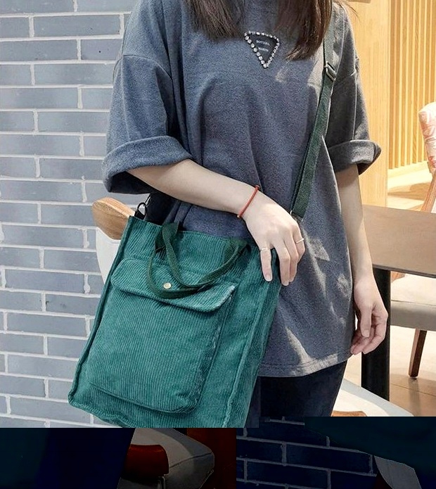 Torba Sztruks torebka SHOPPER Pojemna miejska XL Kod producenta 5905204480076