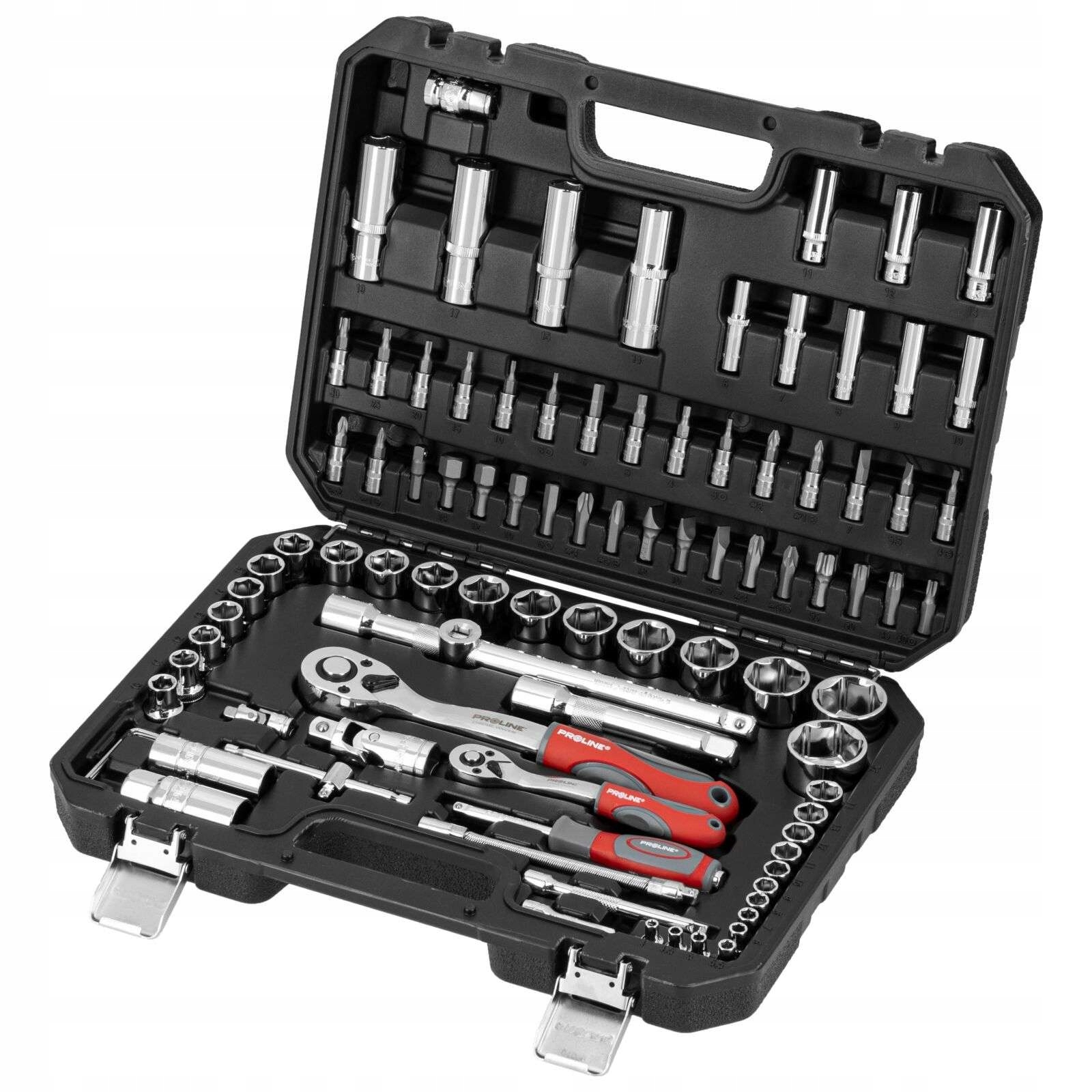 Sada nástrčných kľúčov 1/2" 1/4" 94ks 4-32 mm kufor Proline 58194