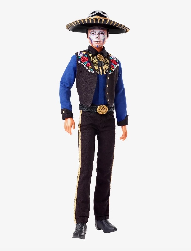 

Lalka Barbie Ken kolekcjonersk Dia De Muertos 2022