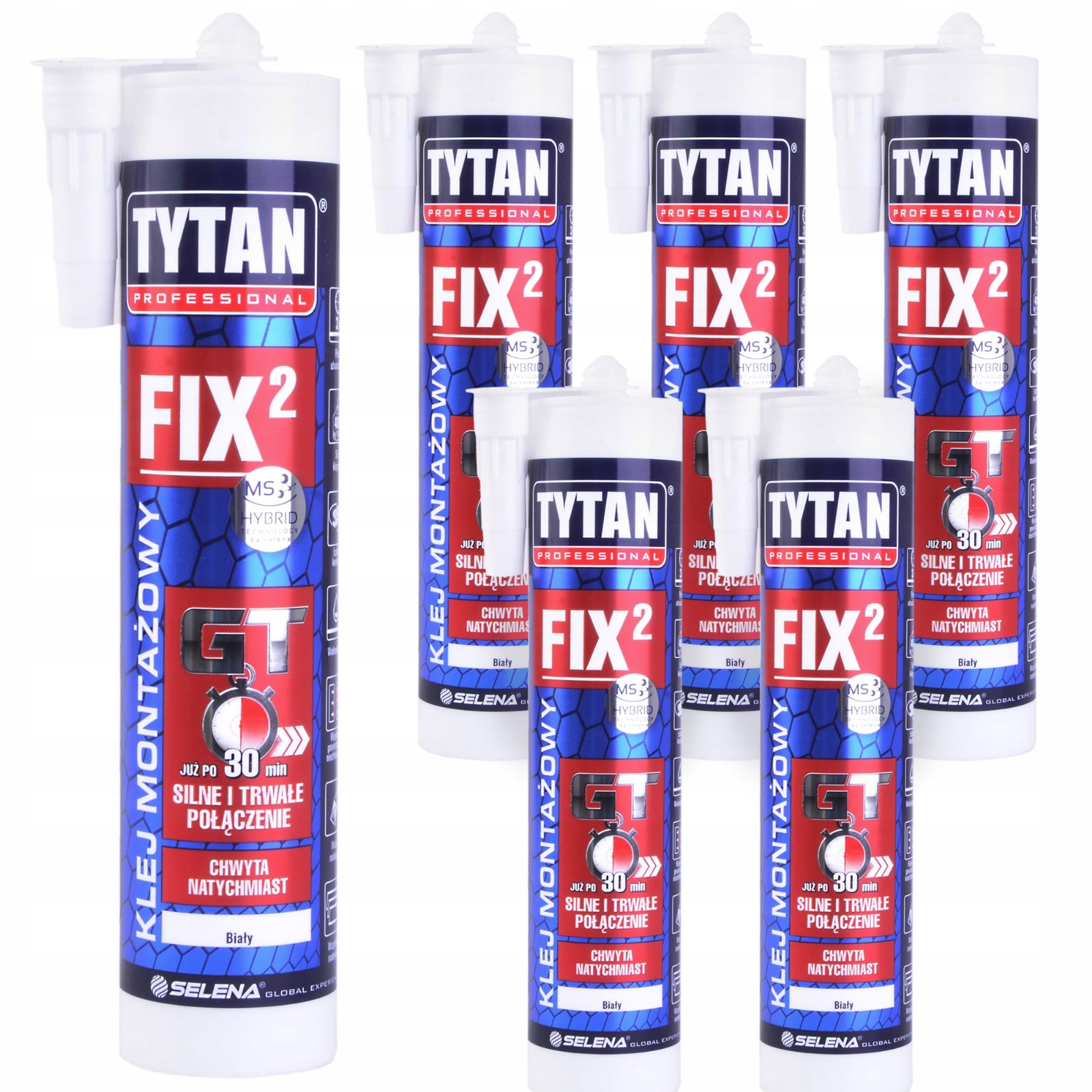 

Klej Montażowy Szybki FIX2 Gt 290ML Biały Tytan