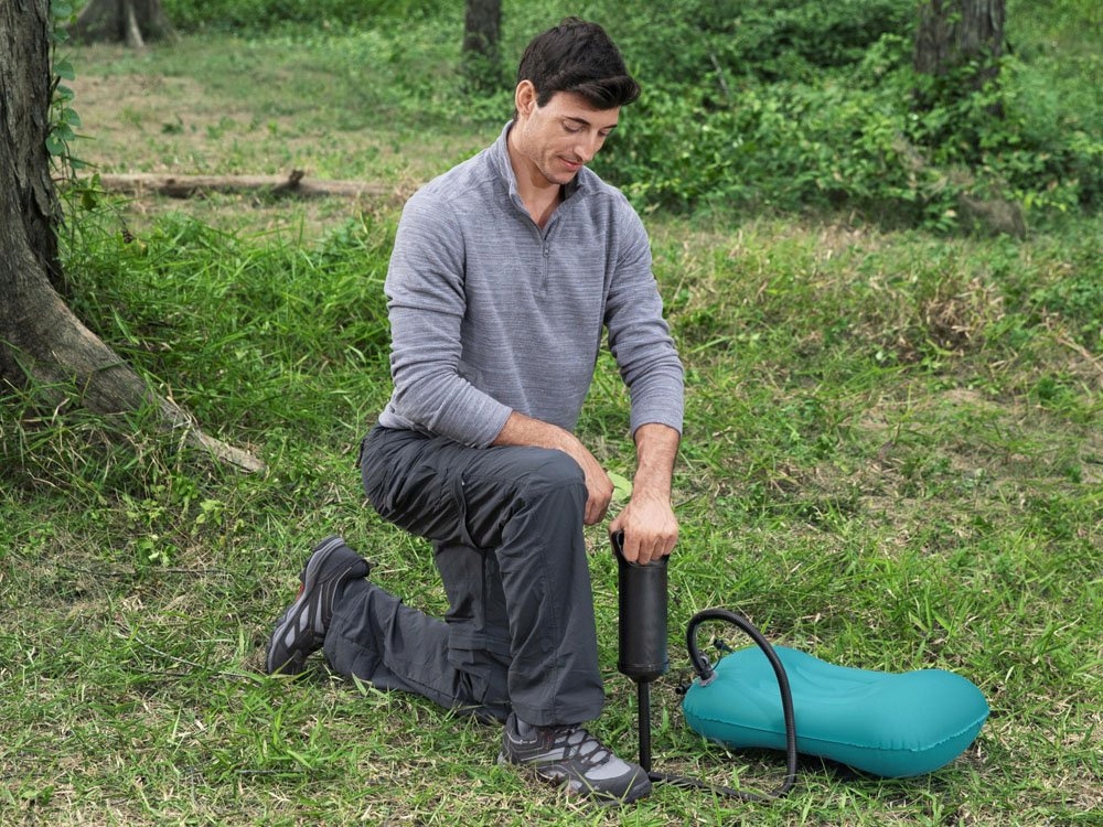 RĘCZNA POMPKA TŁOKOWA 30cm MATERAC BASEN BESTWAY Zasilanie sieciowe